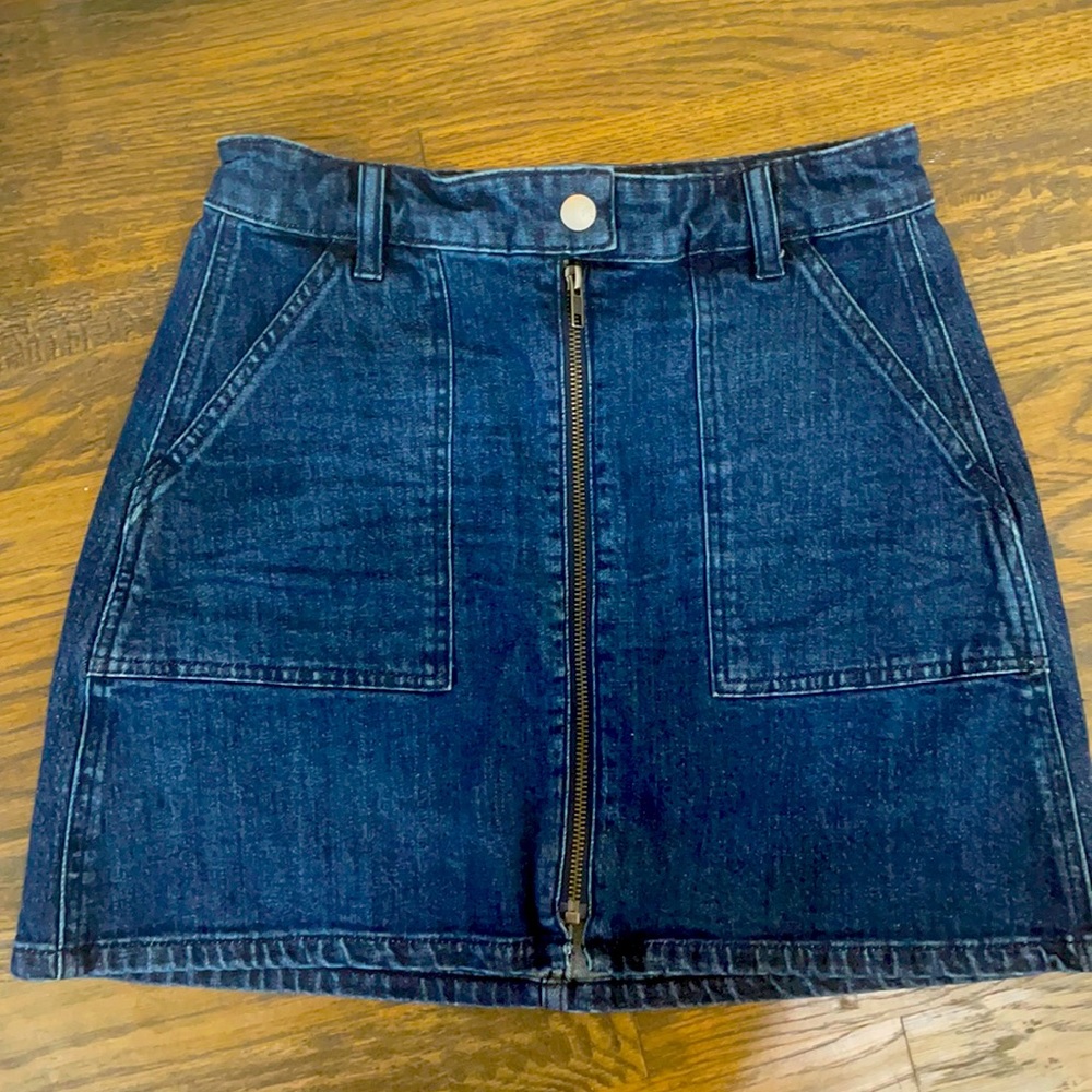 Madewell Jean Skirt